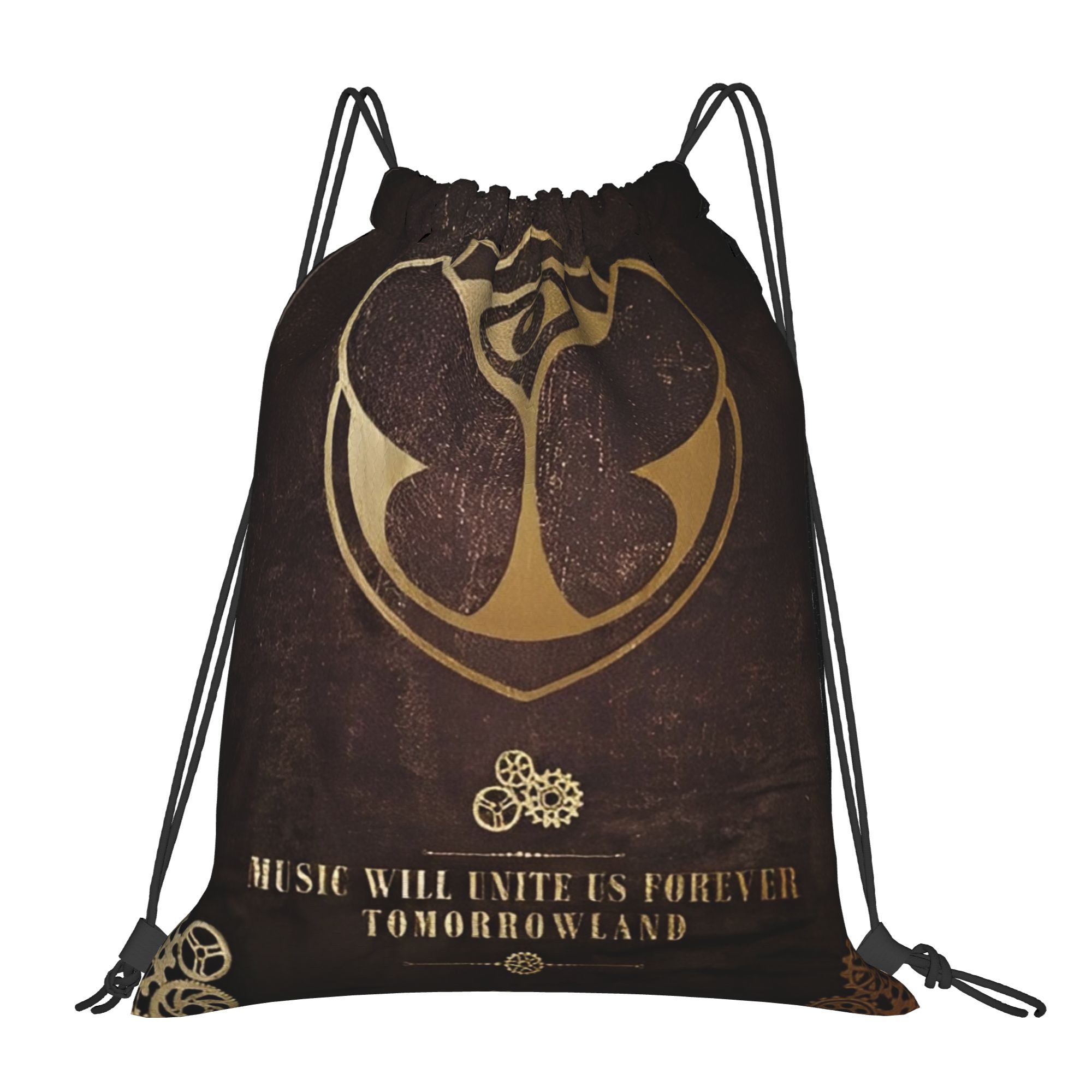 Drawstring Gym Bag - Borse con coulisse Tomorrowlands, zaino sportivo,