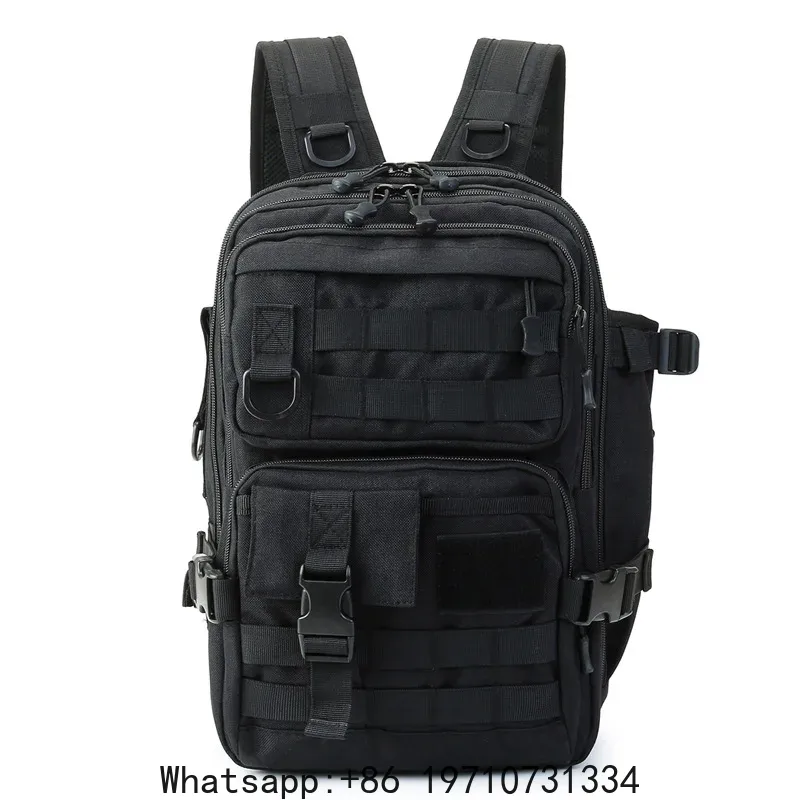 Sling Backpack Shoulder - Zaino Impermeabile 1000D, Borsa Porta Attrezzatura