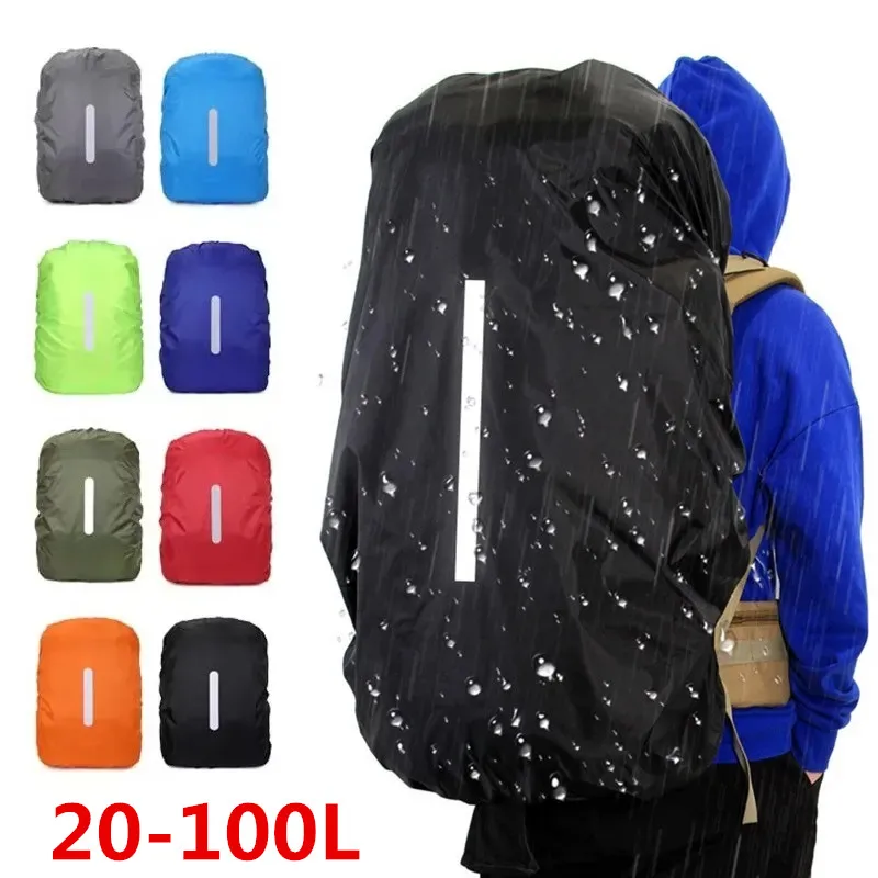 Rain Cover Backpack - Nuovo zaino riflettente impermeabile copertura antipioggia