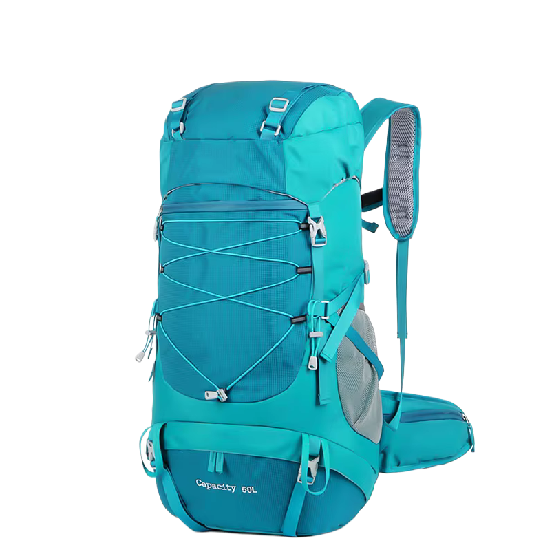 Rain Cover Backpack - Zaino da Escursionismo 50L con Copertura