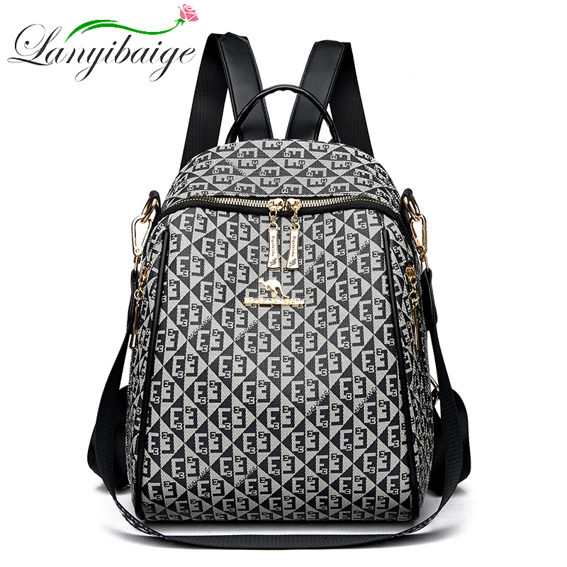 Fashion Backpack Women - 2024 nuova moda retrò zaino da