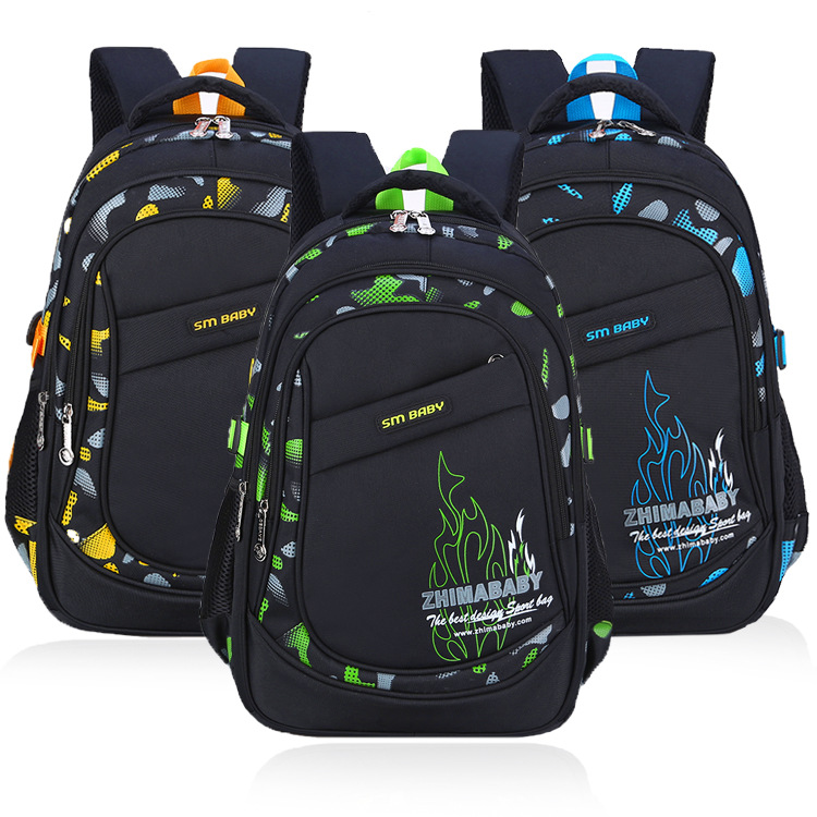 Canvas Backpack Casual - Zaino scolastico leggero e impermeabile per