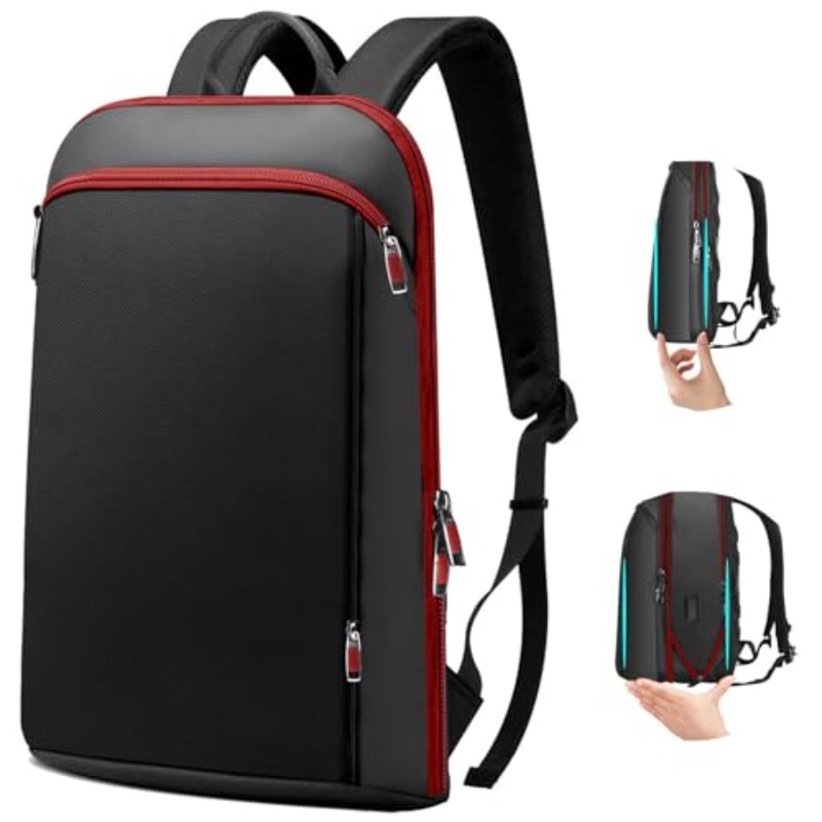 Laptop Backpack 15.6 - Zaino per laptop sottile ed espandibile