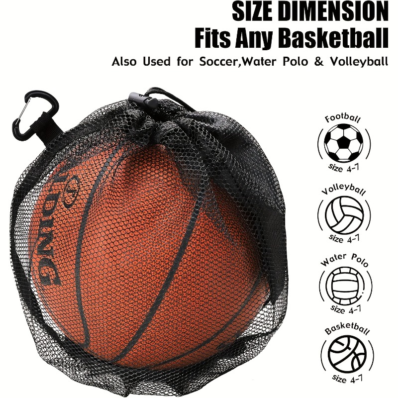 Drawstring Gym Bag - Borsa a rete compatta e portatile