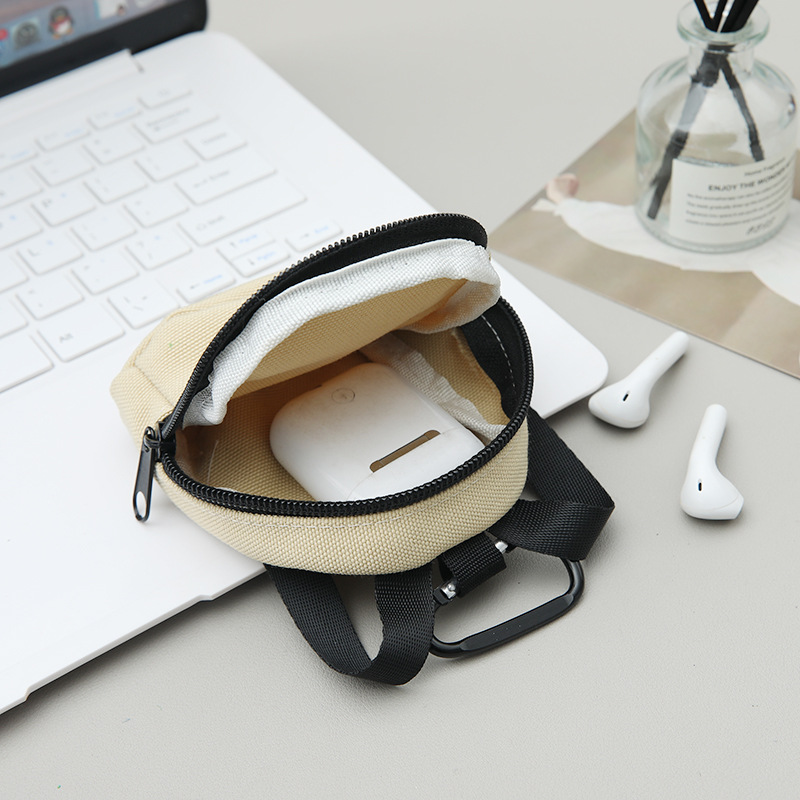 Mini Backpack Purse - Mini Zaino Portachiavi da Polso, Portamonete