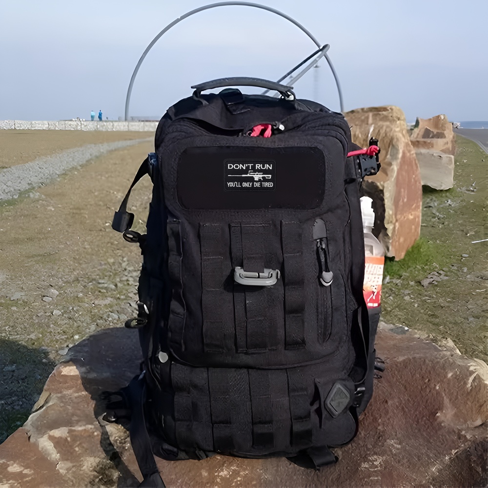 NON RUN Fun Meme Tattico Moral - Urban Backpack Tactical recensione e prezzo