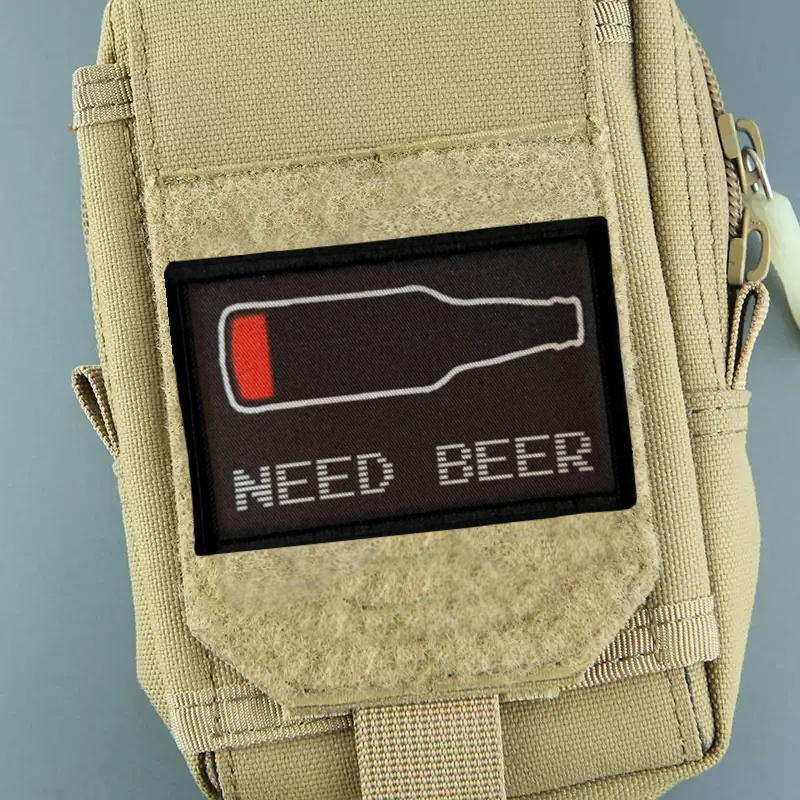 NEED BEER Patch stampata sui v - Urban Backpack Tactical recensione e prezzo