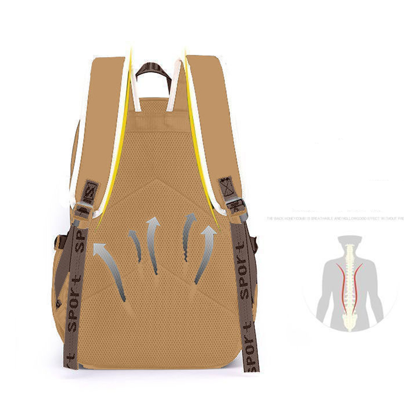 Kawaii Capybara Elegante kaki  - School Backpack Teen recensione e prezzo