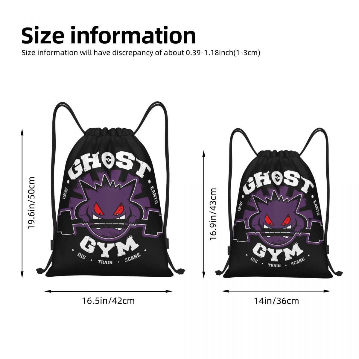 Zaino con coulisse Ghost Gym Z - Drawstring Gym Bag recensione e prezzo