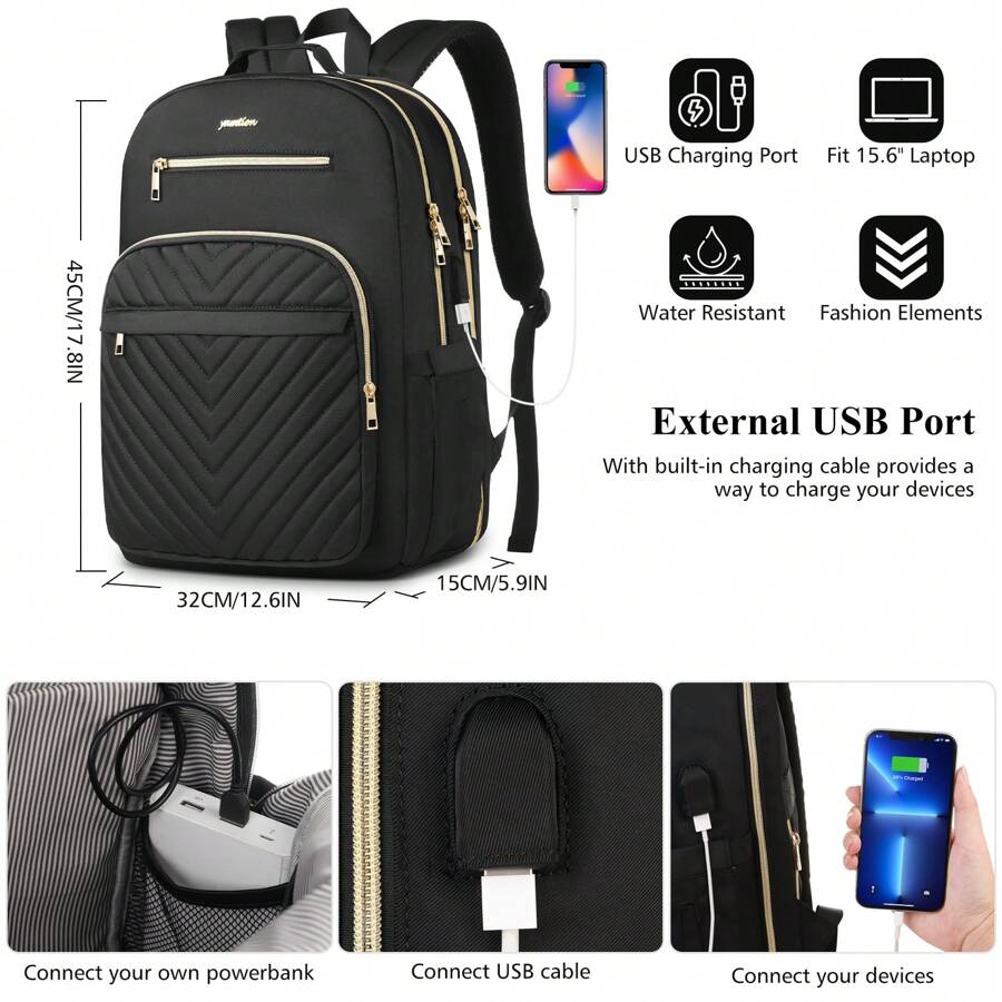 Zaino per laptop da donna, zai - School Backpack Teen recensione e prezzo