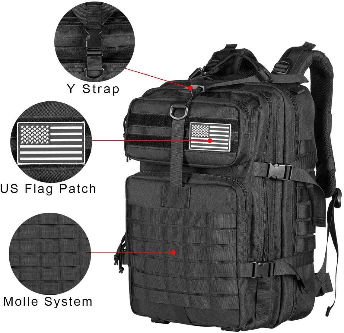 Zaino tattico militare AA 60L, - Rucksack Military Style recensione e prezzo