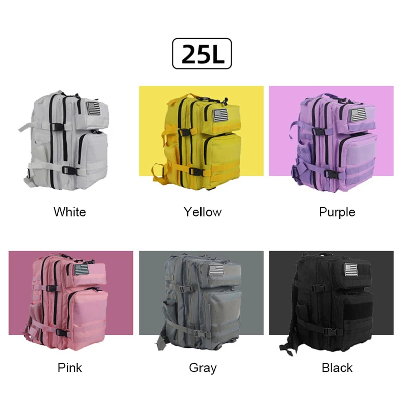 Zaino tattico 25L/45L 3P per u - Rucksack Military Style recensione e prezzo
