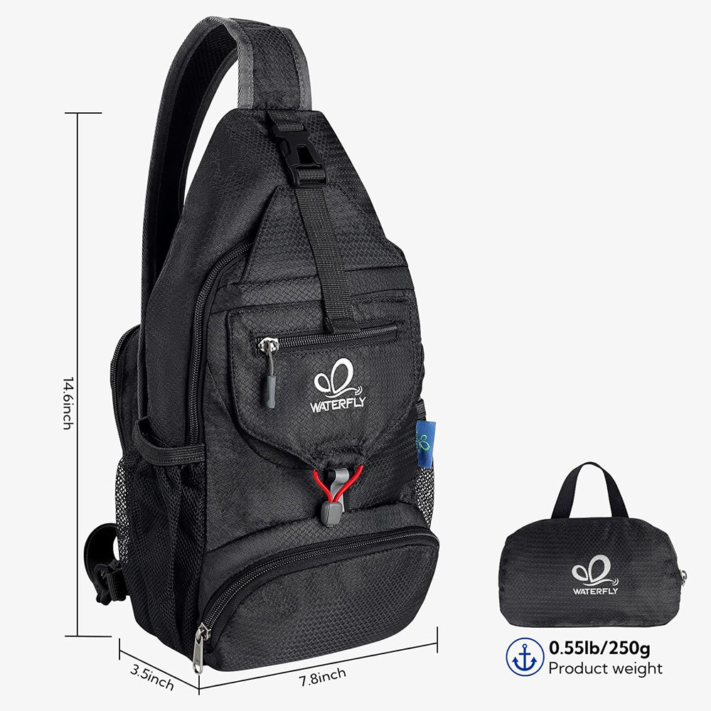 Borsa da petto WATERFLY Borsa  - Sling Backpack Shoulder recensione e prezzo