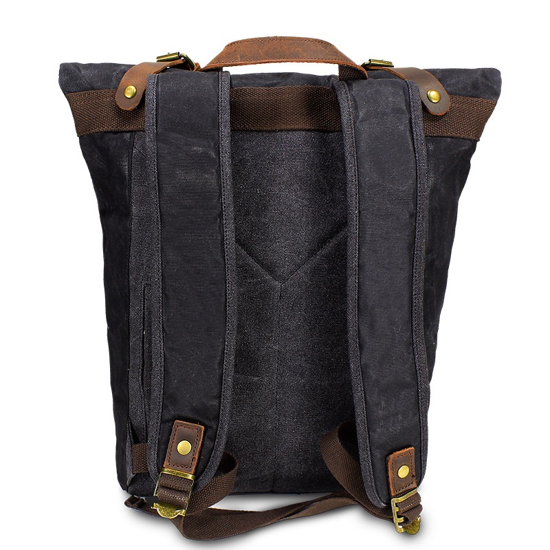 Zaini in pelle di tela retrò p - Leather Backpack Vintage recensione e prezzo